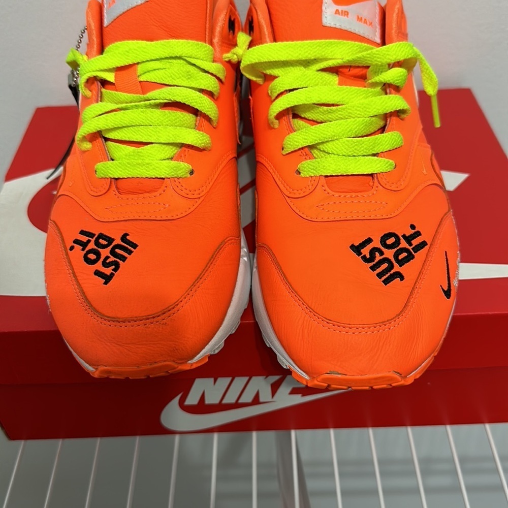 Nike Air Max 1 SE Just Do It JDI Sz 11 orange - Picture 2 of 7